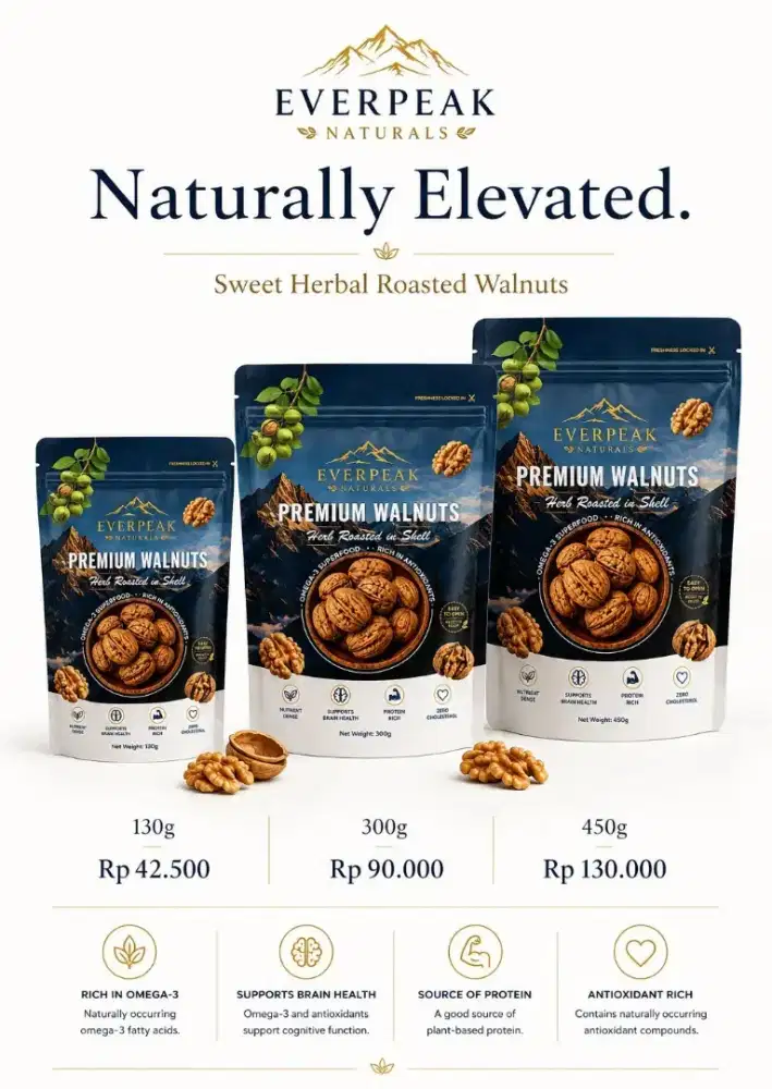 Jual Kacang Walnut Premium