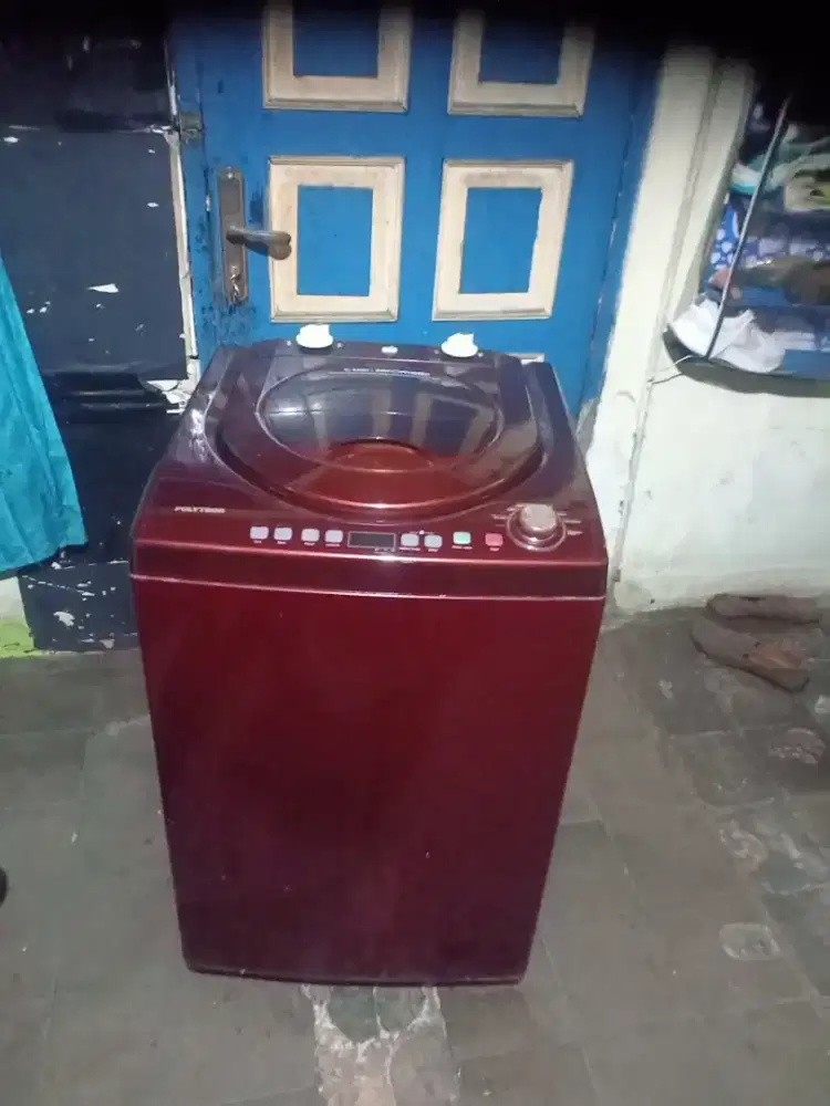 Jual mesin cuci Polytron 1 tabung 9kg mesin ORI digital Uda di manual