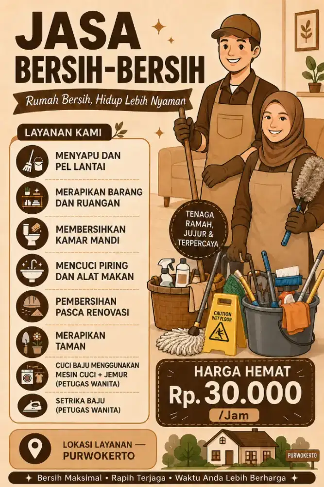 Jasa Bersih-bersih