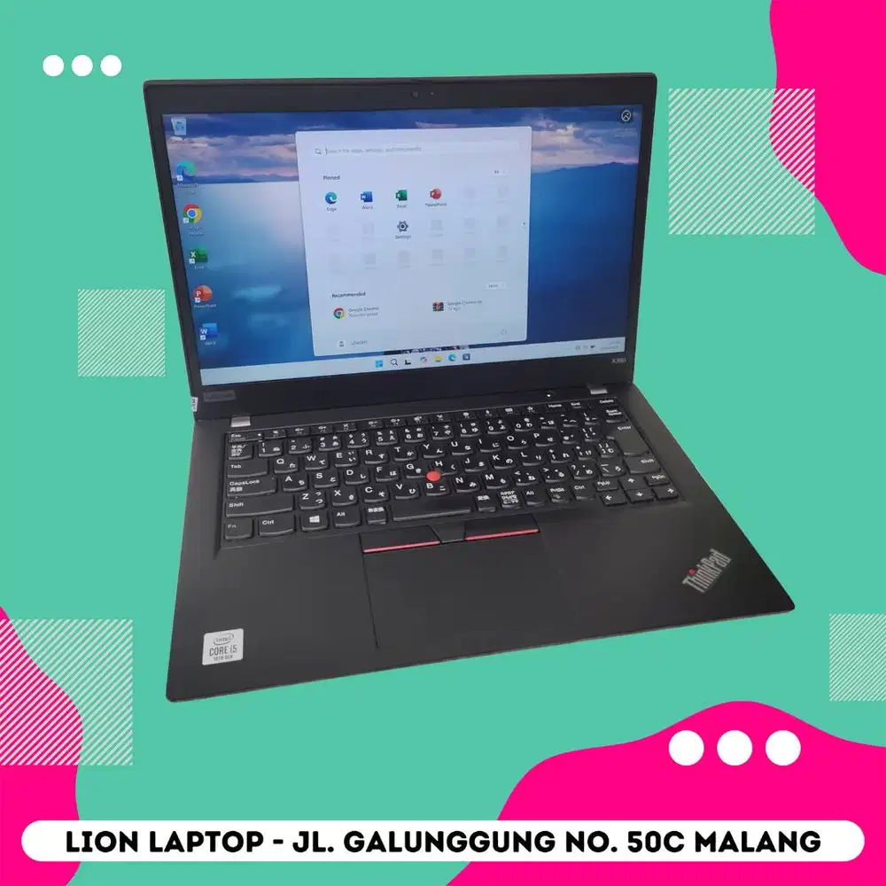 i5 GEN 10 Murah RAM 8GB Lenovo Thinkpad X390 [03|06]