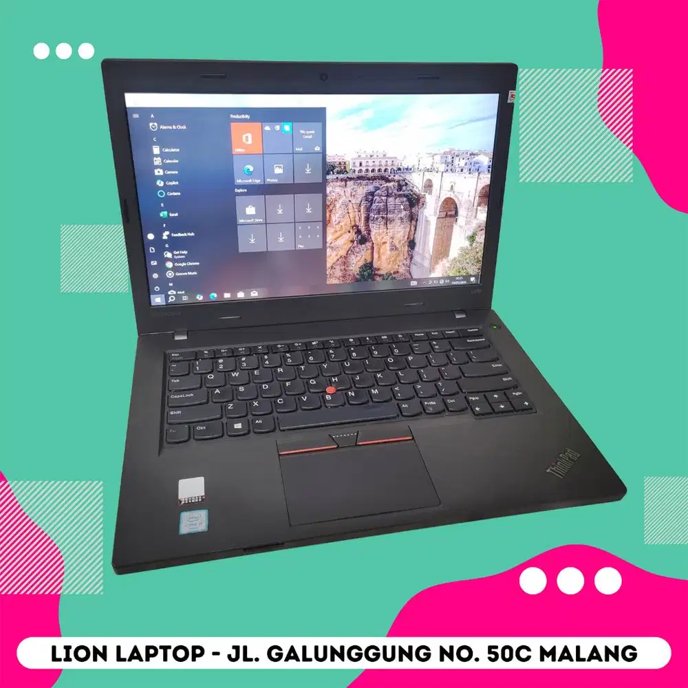 RAM 8GB Core i5 SSD Murah Lenovo Thinkpad L470 [03|06]