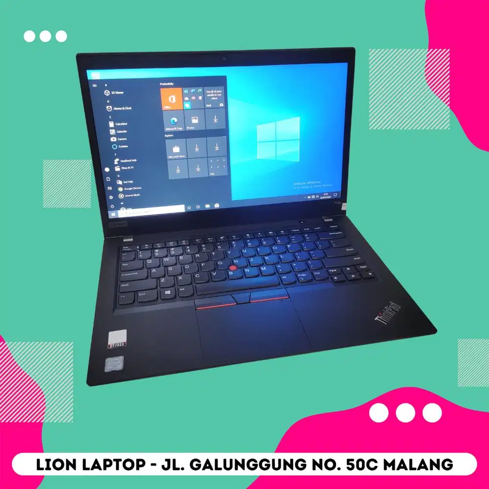 Core i7 gen 8 RAM 8GB SSD 256 Lenovo Thinkpad T490 [03|06]