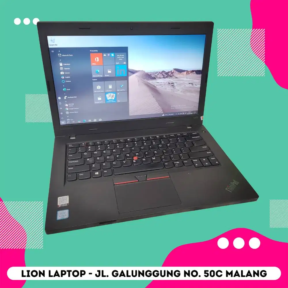 Double VGA Core i5 RAM 8 SSD Lenovo Thinkpad L470 [03|06]