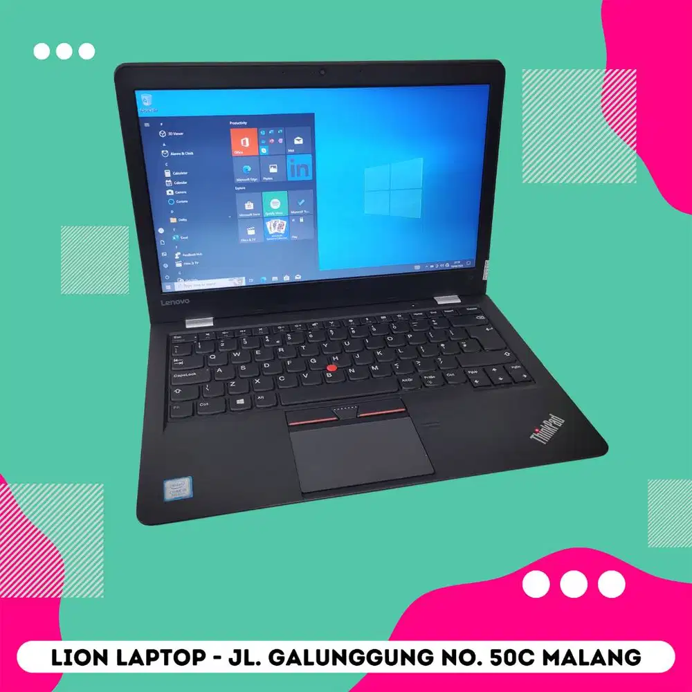Core i5 gen 7 RAM 8GB SSD 256GB Murah Lenovo Thinkpad 13 [03|06]