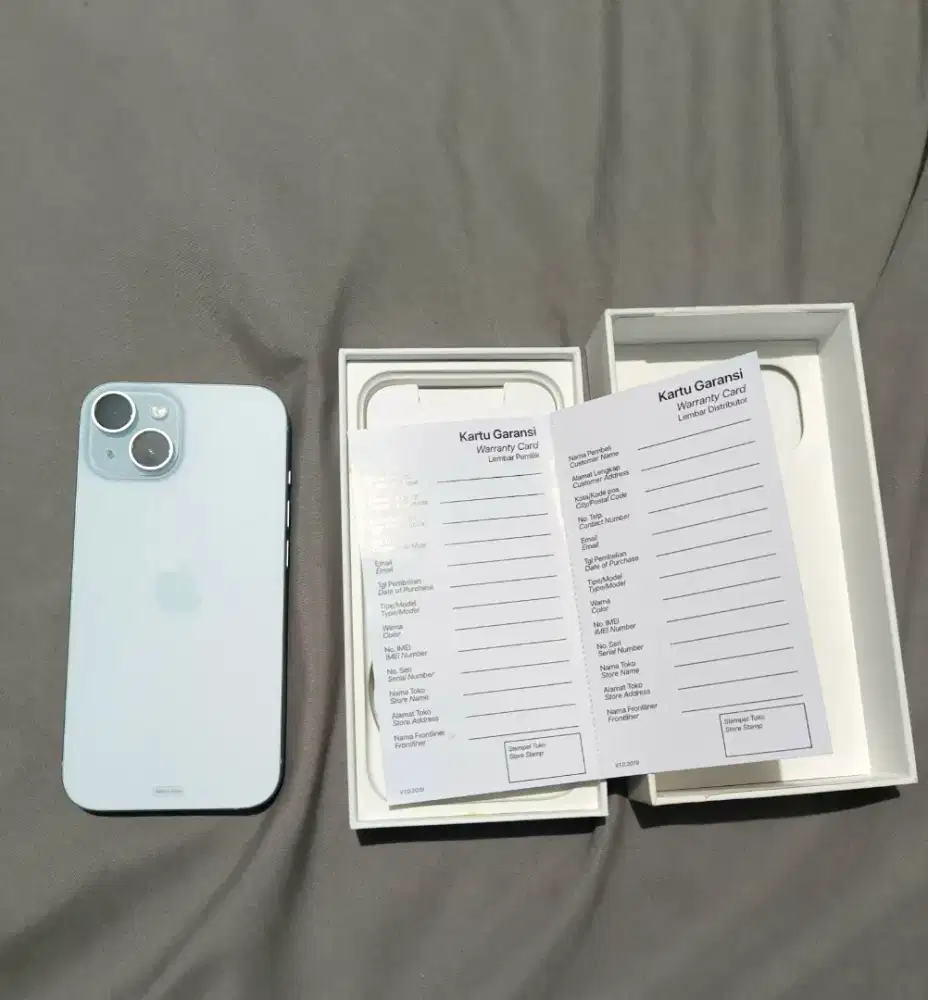iPhone 15 128gb ex iBox, mulus, no minus, pemakaian pribadi