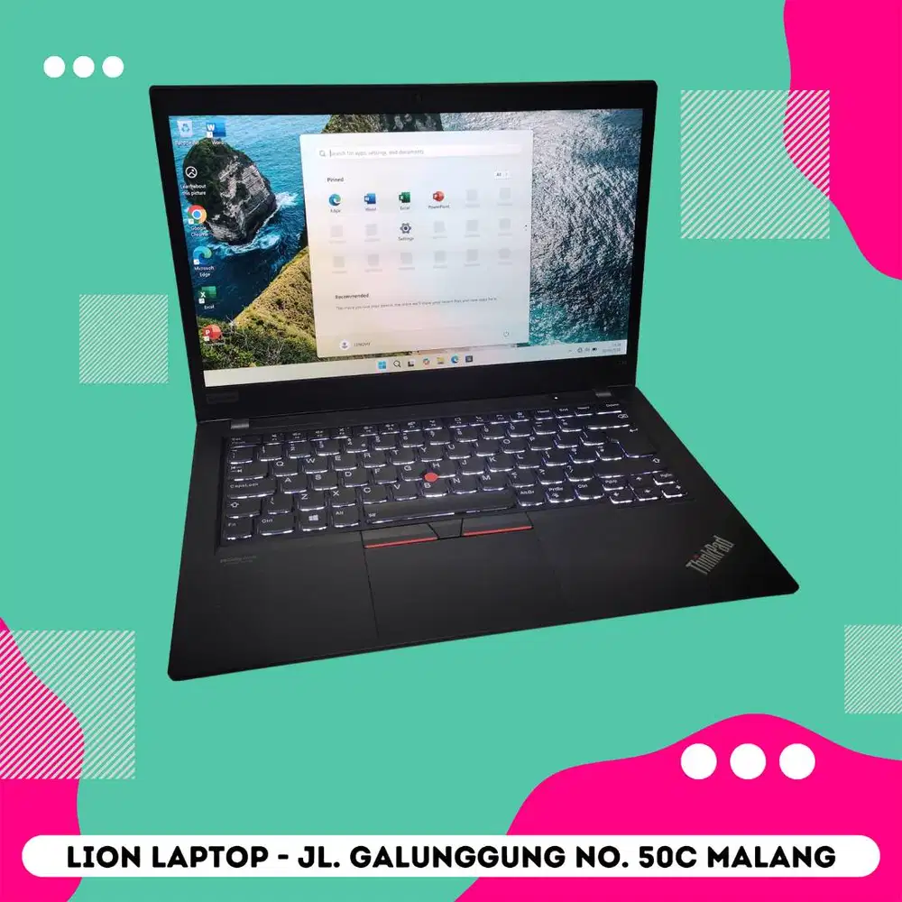RAM 16GB i5 Gen 11 SSD 256GB Lenovo Thinkpad T14 gen 2i [03|06]
