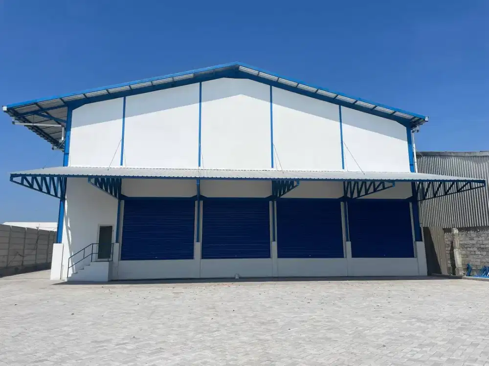 Gudang Custom Sesuai Kebutuhan Tenant – 5 KM dari Tol Waru