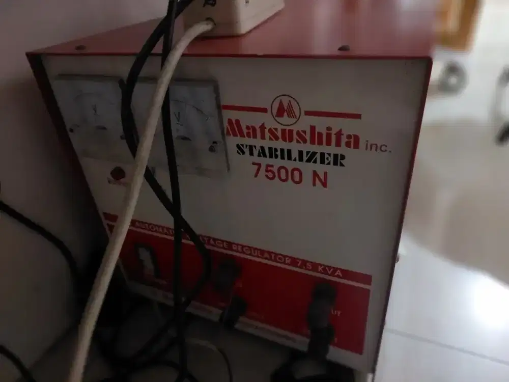 Jual Stabilizer Matsushita 7500 watt