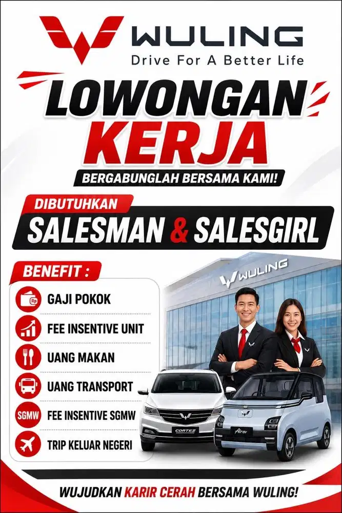 Salesman dan sales girls