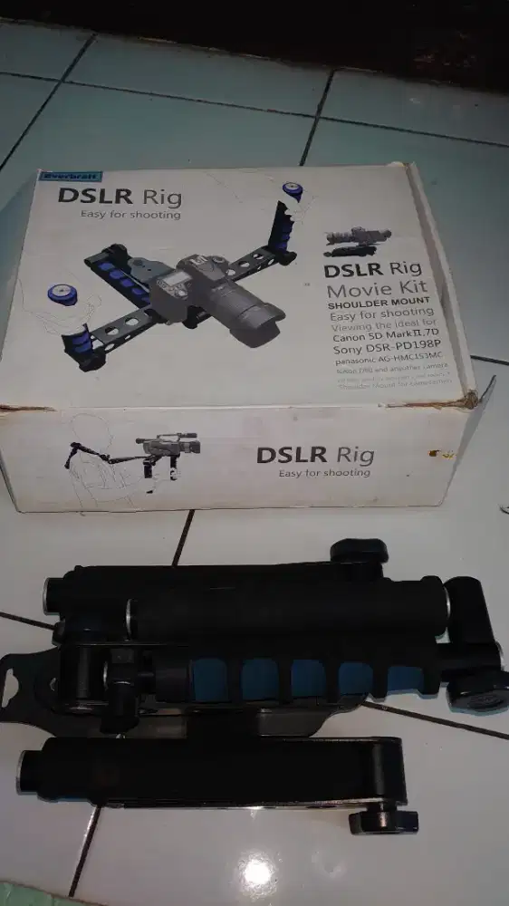 Shoulder mount DSLR Rig