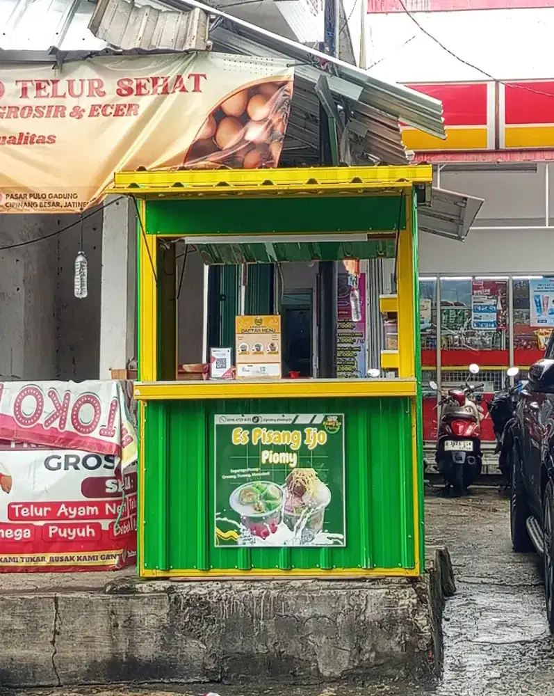 Dijual Booth Container Bekas