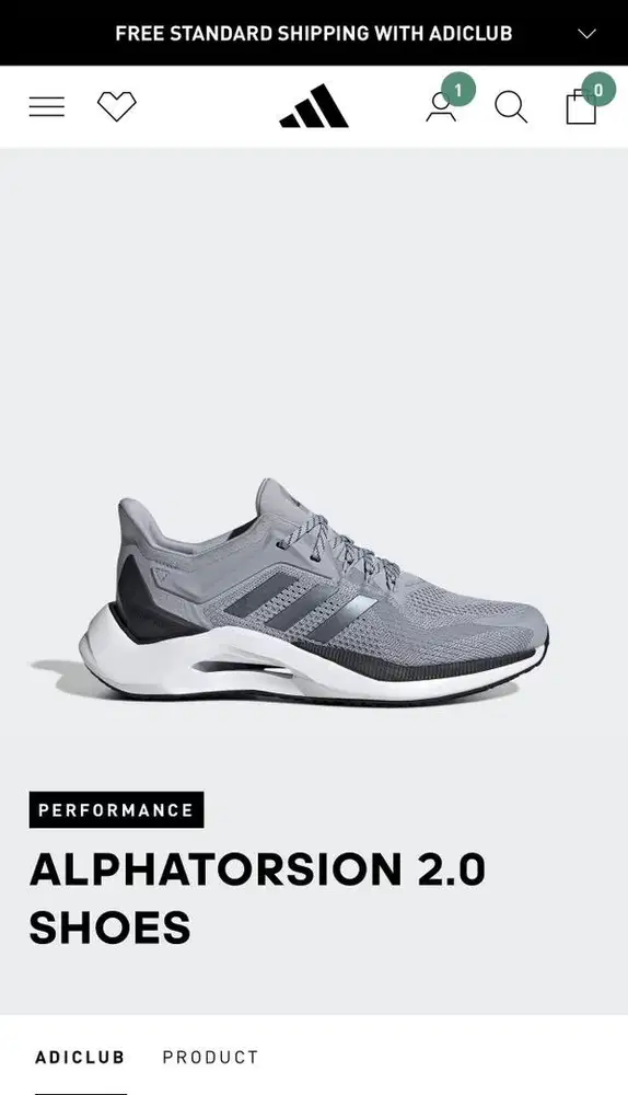 ADIDAS ALPHATORISON (running)