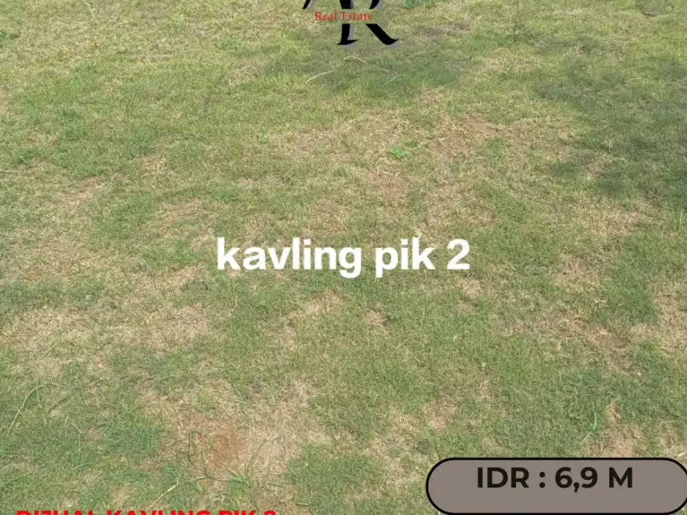 Dijual cepat kavling pik 2