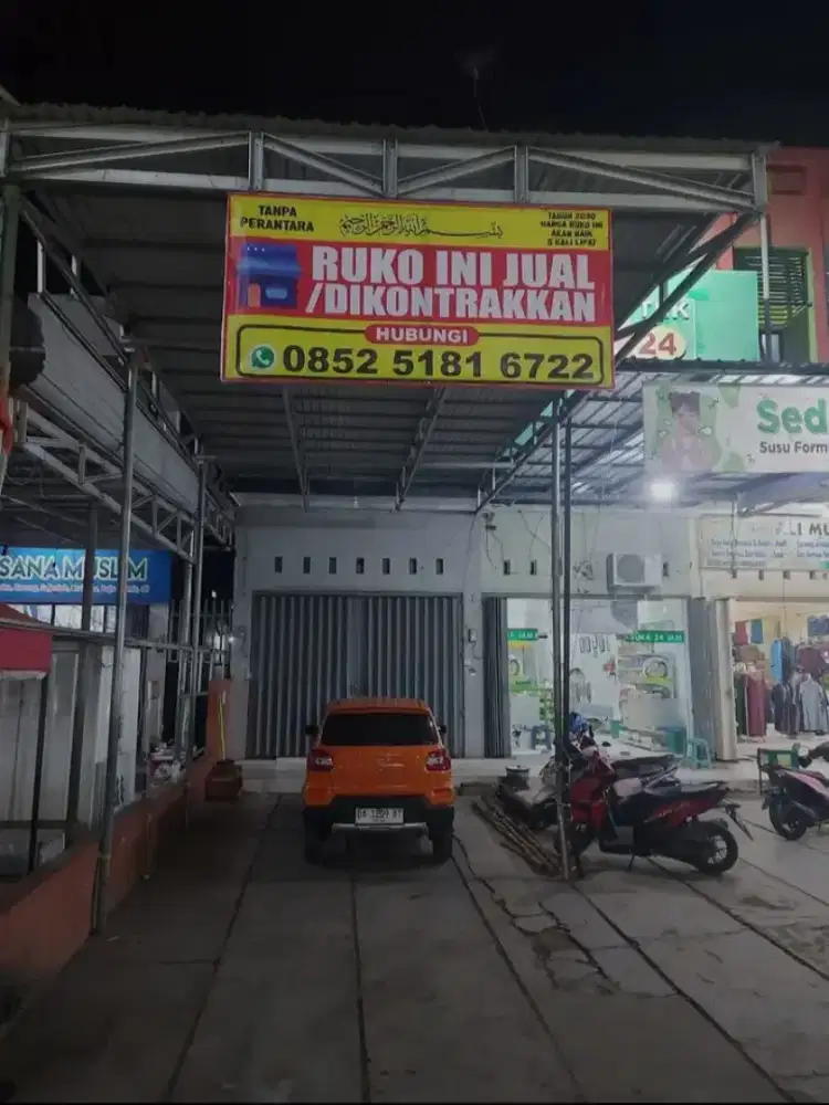Dijual Ruko dekat Kubah Abah Guru Sekumpul