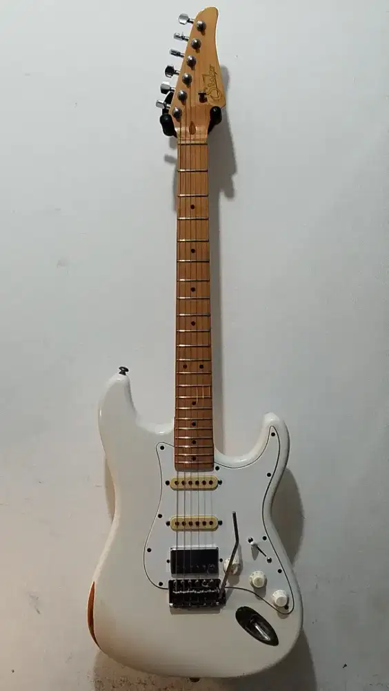 Gitar Elektrik Suhr S Style HSS in Relic'd Olympic White