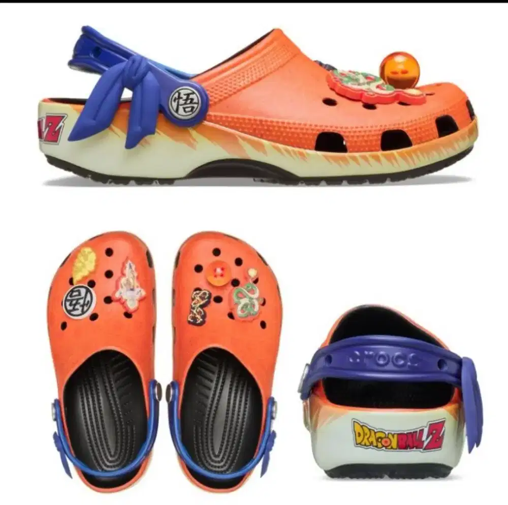 Jual sandal Crocs dragon ball