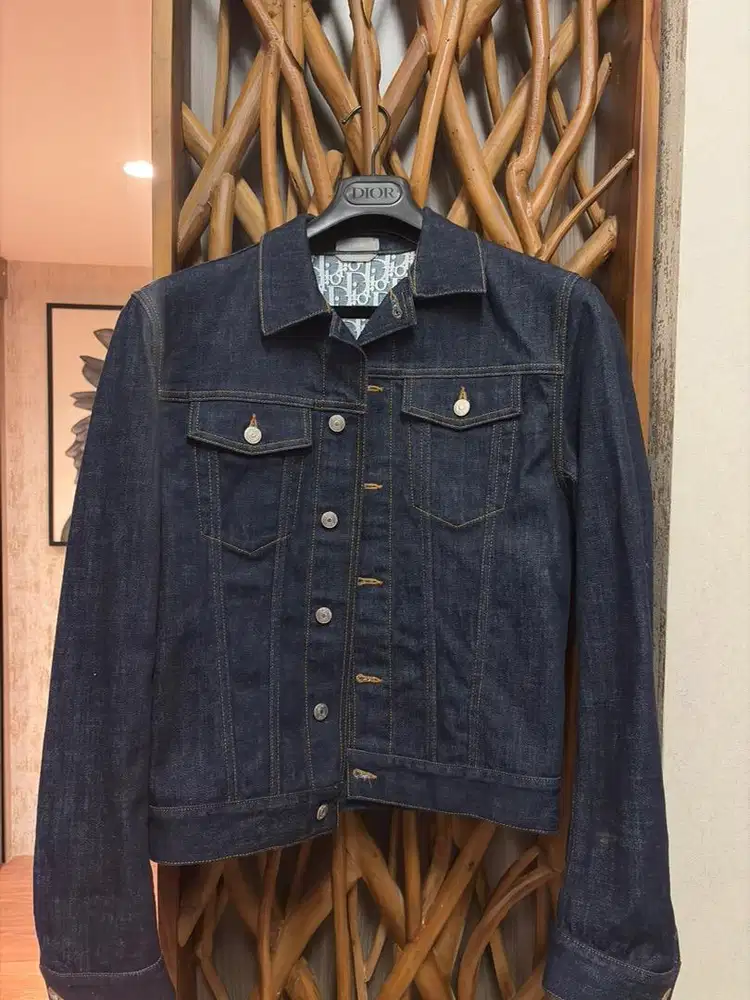 Dior Oblique Raw Denim Jacket