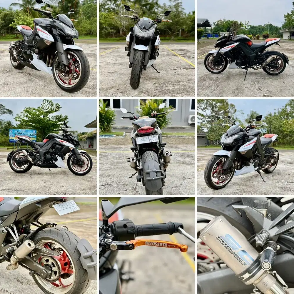 Kawasaki Z-1000 Special Edition, black-white-orange