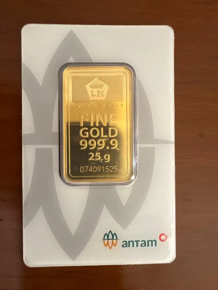 Logam Mulia Antam 25 gr