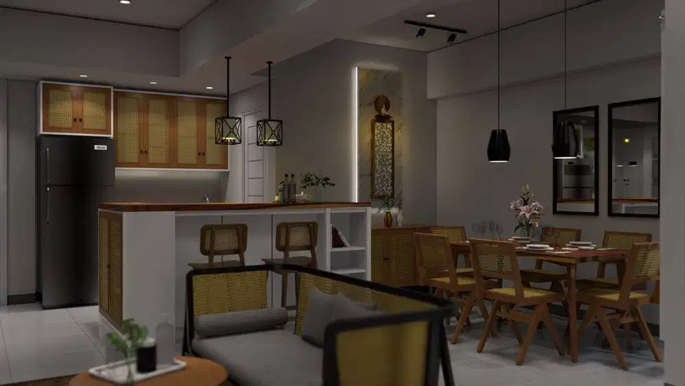 DISEWAKAN APARTEMEN BENSON 2BR 70m2 UNIT LANGKA HIGH FLOOR