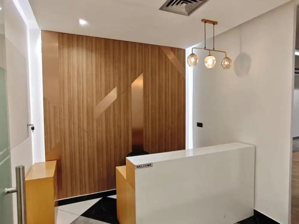 disewakan ruang kantor full furnish di jakarta pusat