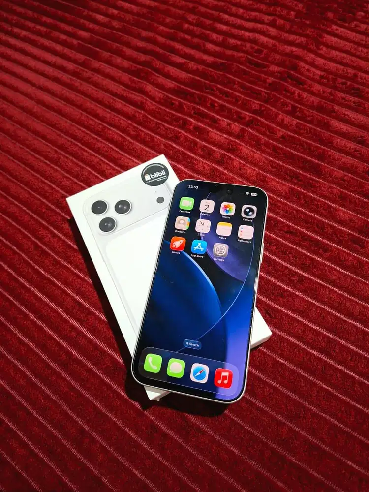 iphone 17 pro max 256gb garansi mei 2027