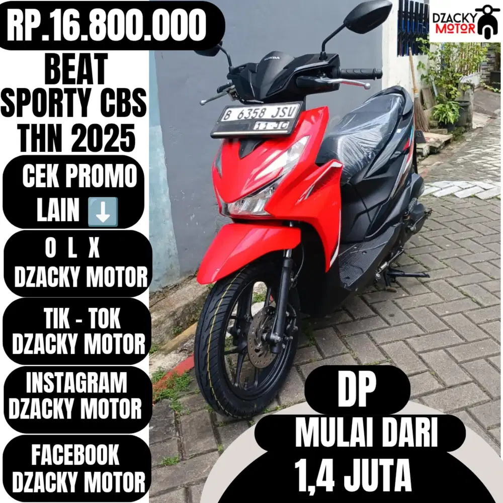 BEAT SPORTY CBS 2025 SECOND LIKE NEW