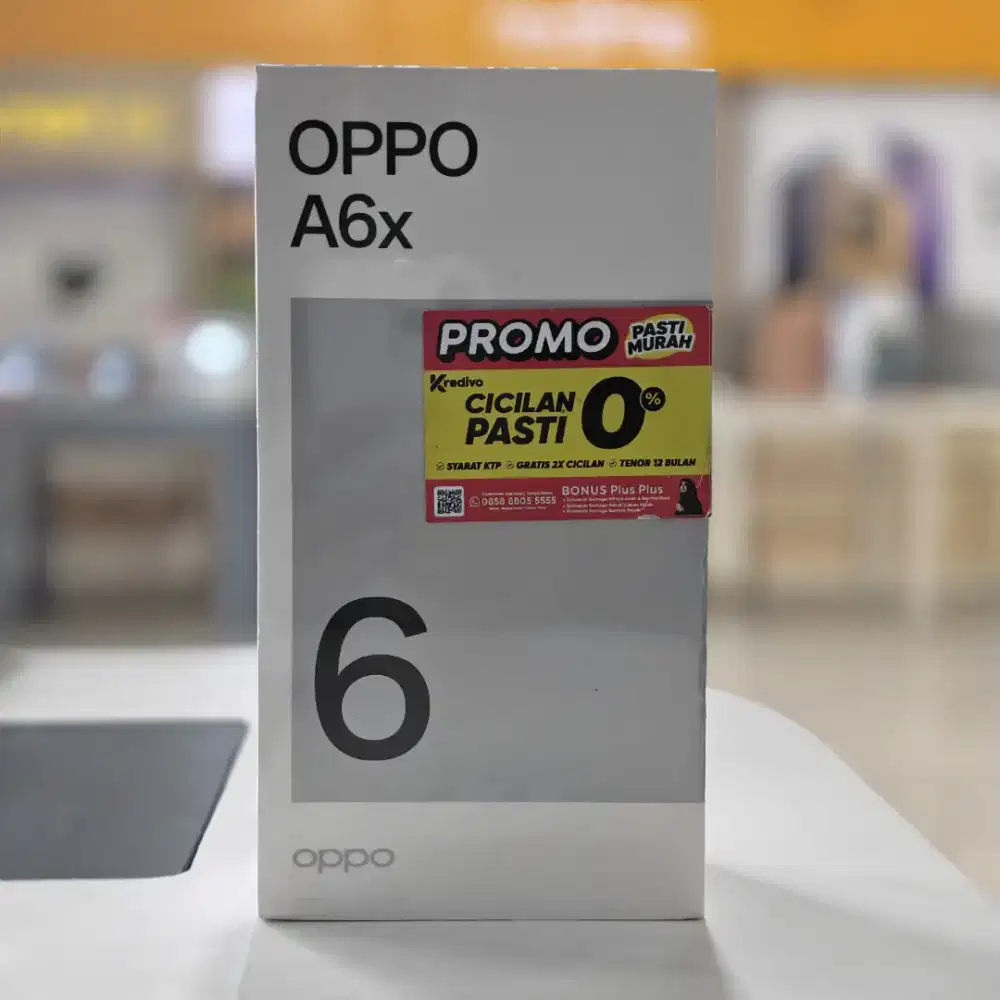 Oppo A6x ram 8/128 ,bisa tanpa dp