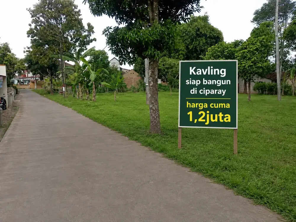 Tanah Siap Bangun Dekat Alun-Alun Ciparay