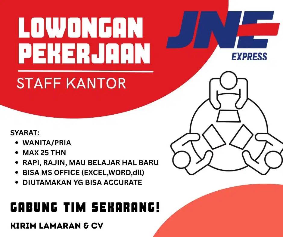LOWONGAN KERJA STAFF ADMINISTRASI KANTOR