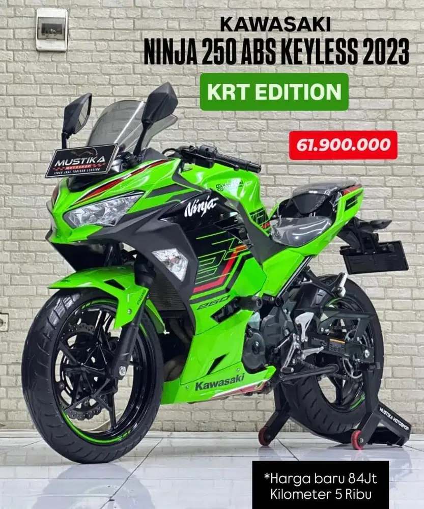 Kawasaki Ninja 250 FI ABS KEYLESS KRT 2023 Akhir - Zaky Mustika