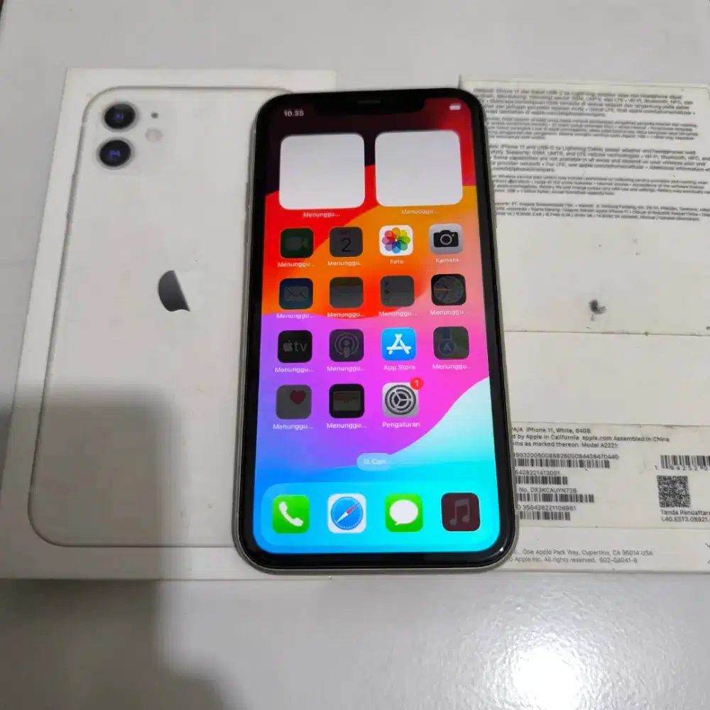 Iphone 11 64gb ibox hp + dus