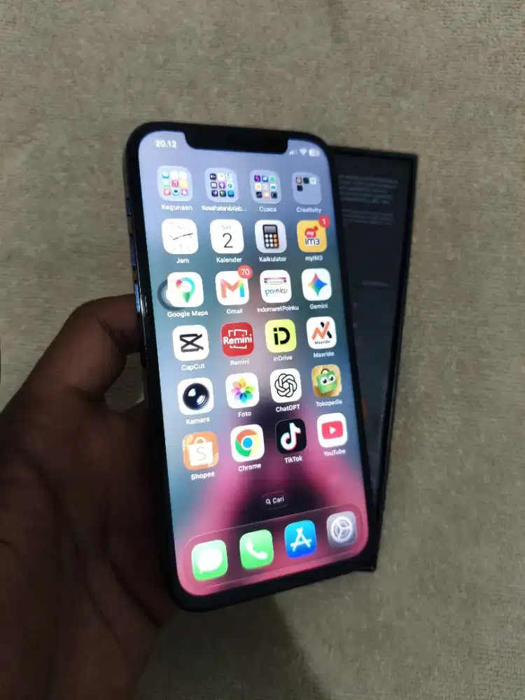 Iphone 12 pro inter 512gb lengkap