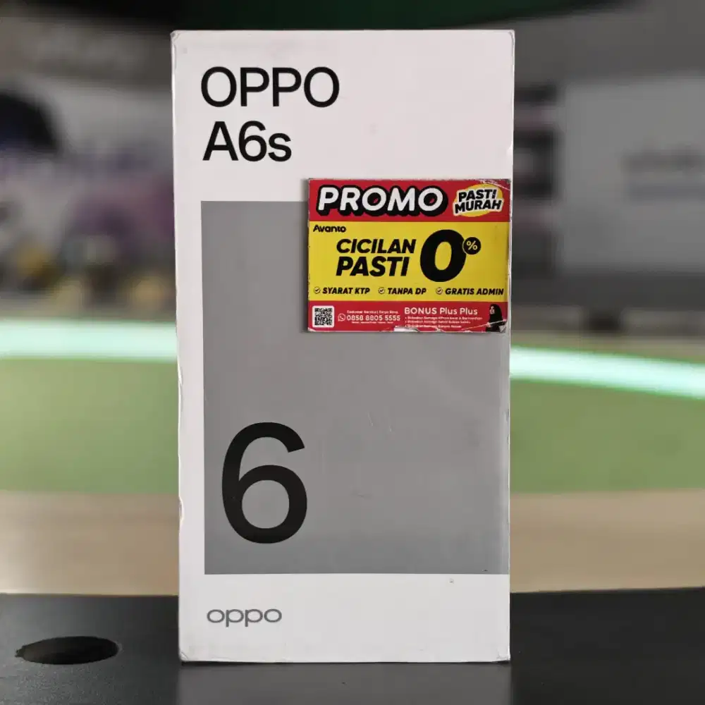 OPPO A6S SPESIAL BSA KREDIT SYARAT KTP SAJA DP 0% BUNGA 0% 