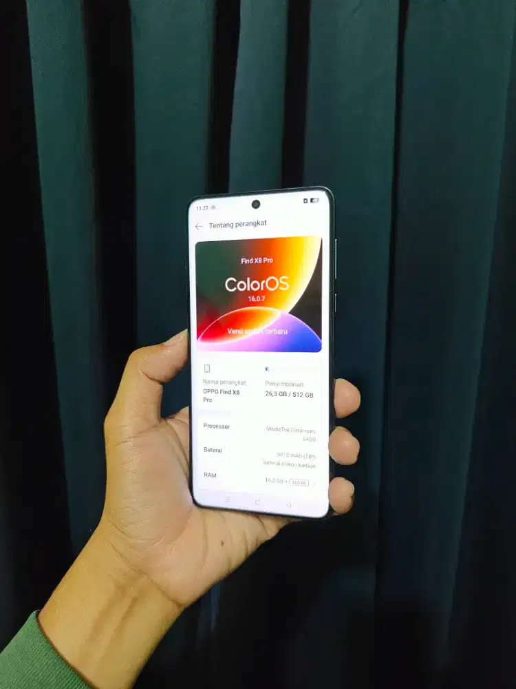 Oppo Find X8 Pro 12 512 Fullset Original Mulus
