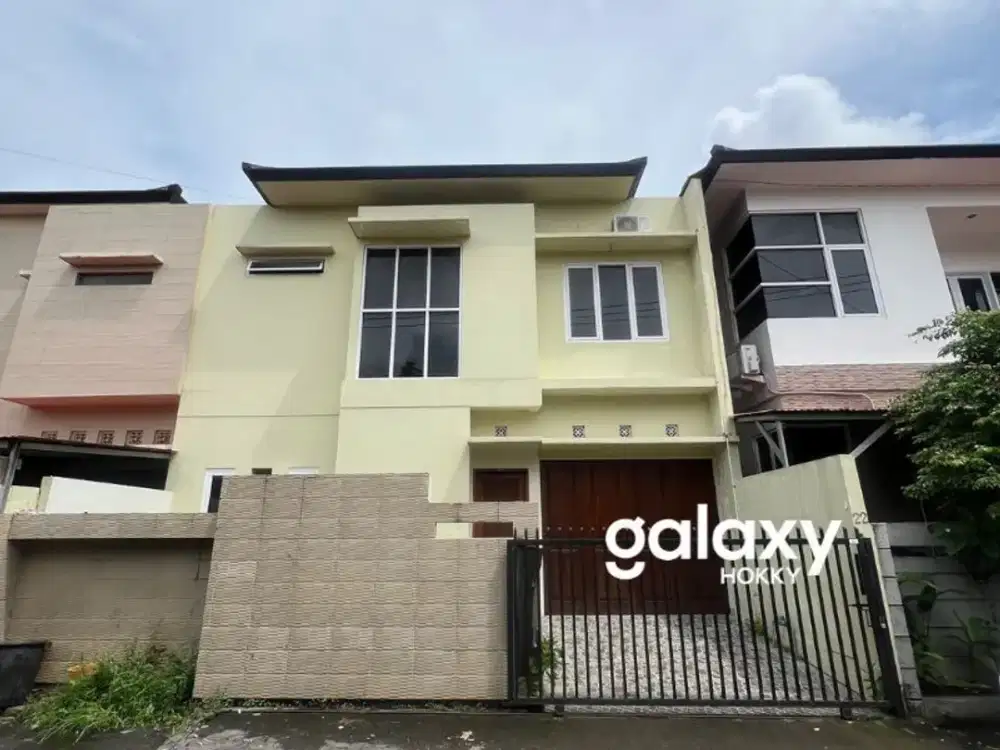 JUAL SEWA RUMAH 2 LANTAI DI HALMAHERA DAUH PURI KLOD DENPASAR