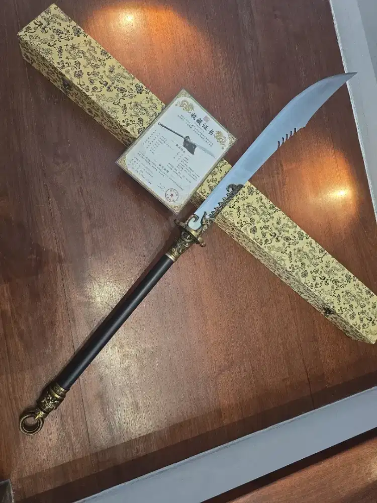 Pedang tombak golok long hou kandao mrswordman Indo