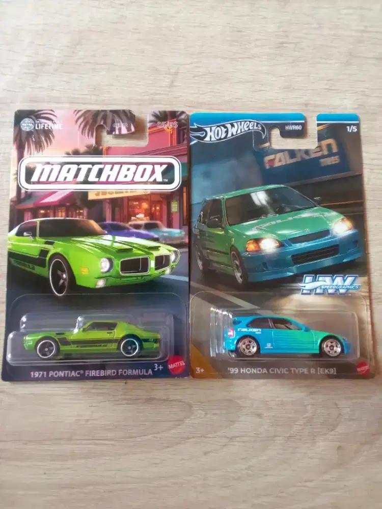 Hot Wheels dan Matchbox