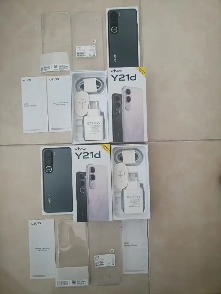 Vivo Y21d 4/128 seperti baru