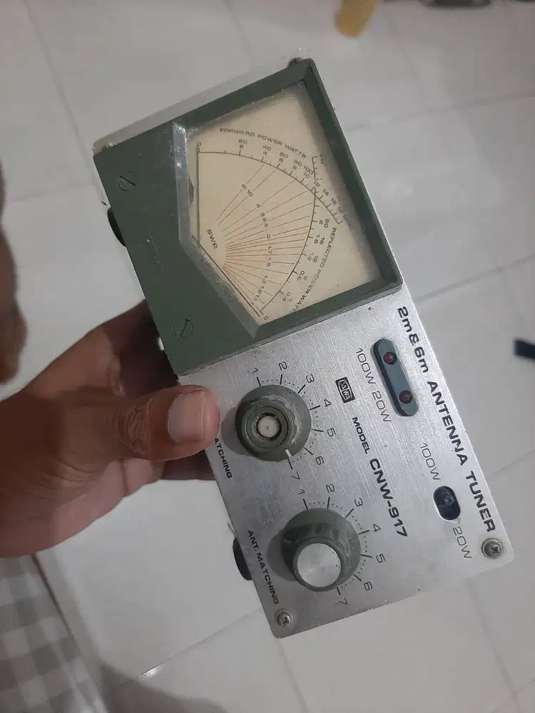 Power Supply dan antena TuneR DAIWA