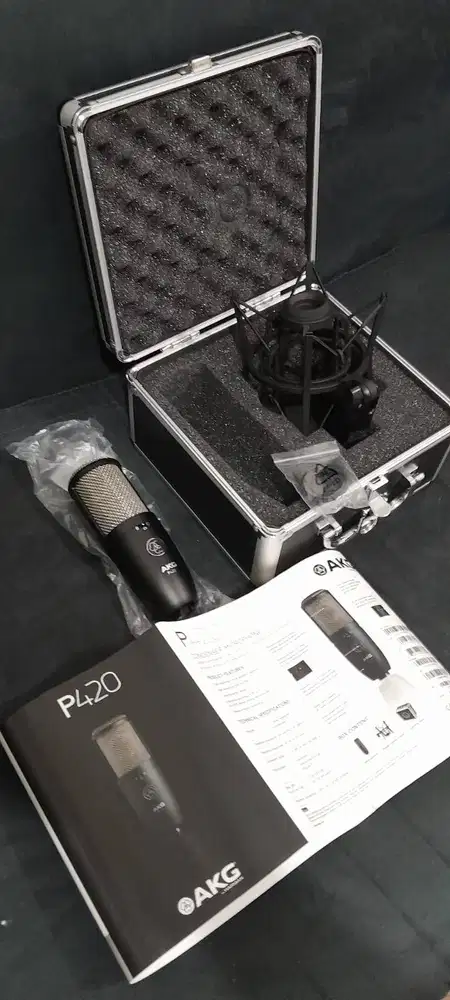 AKG P420 Large Dual Capsule Condenser Microphone Original IMS Like New
