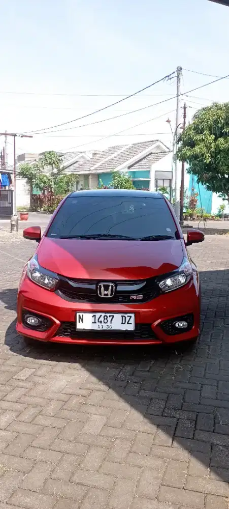 Honda Brio RS 1.2 CVT - 2020 AT Orange