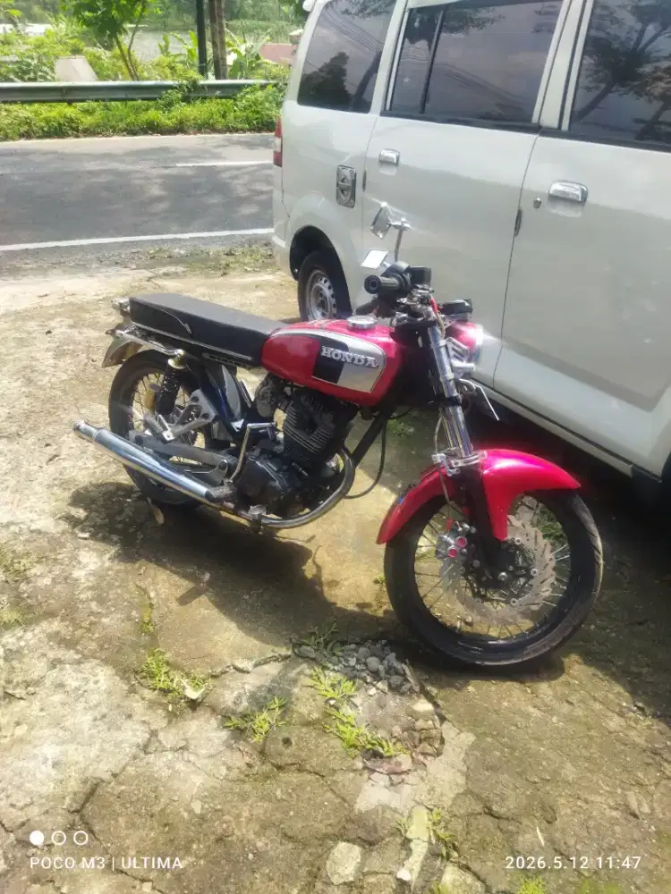 Honda c70 ori sudah modifikasi