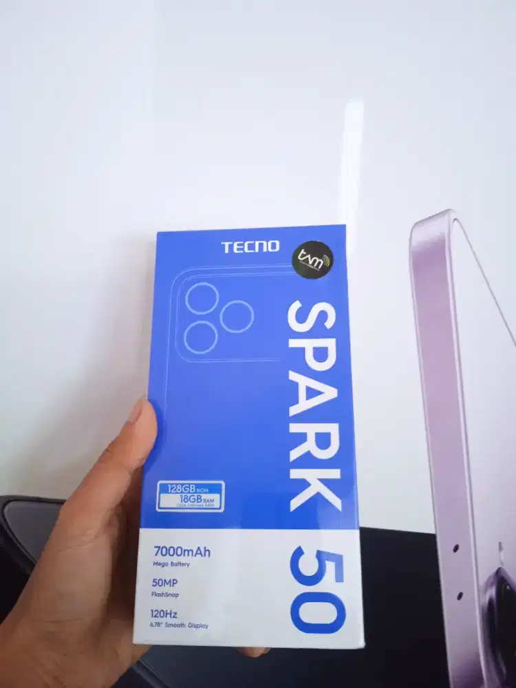 Redy tecno spark 50 6/128 NEW Garansi resmi 1thn