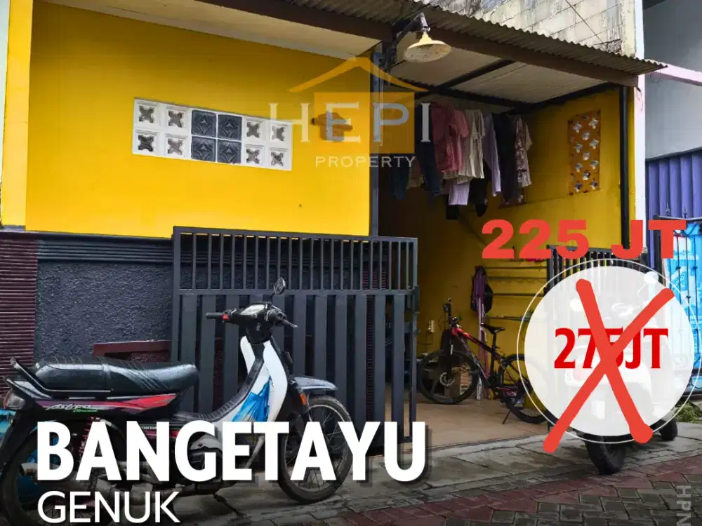 RUMAH DI SEDAYU BANGETAYU WETAN GENUK SEMARANG