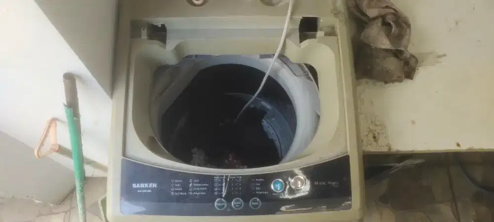 mesin cuci sanken magic wash series top loading