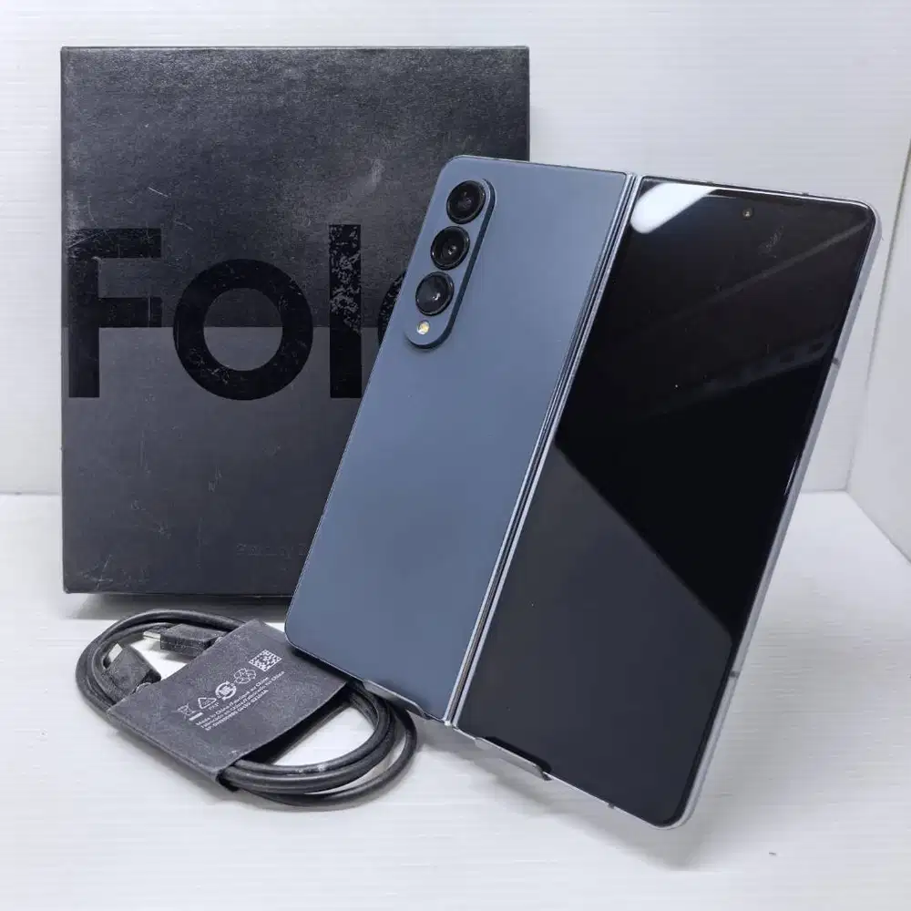 HOT SALE SAMSUNG GALAXY Z FOLD 4 5G 12/256 GRAYGREEN FULLSET SEIN NO M