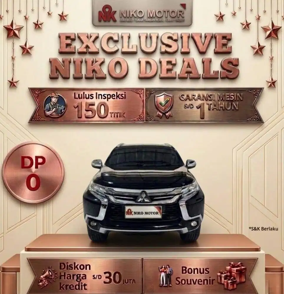(ANTIK KM53RB) PAJERO DAKAR ULTIMATE 2019 AT :2018|2020