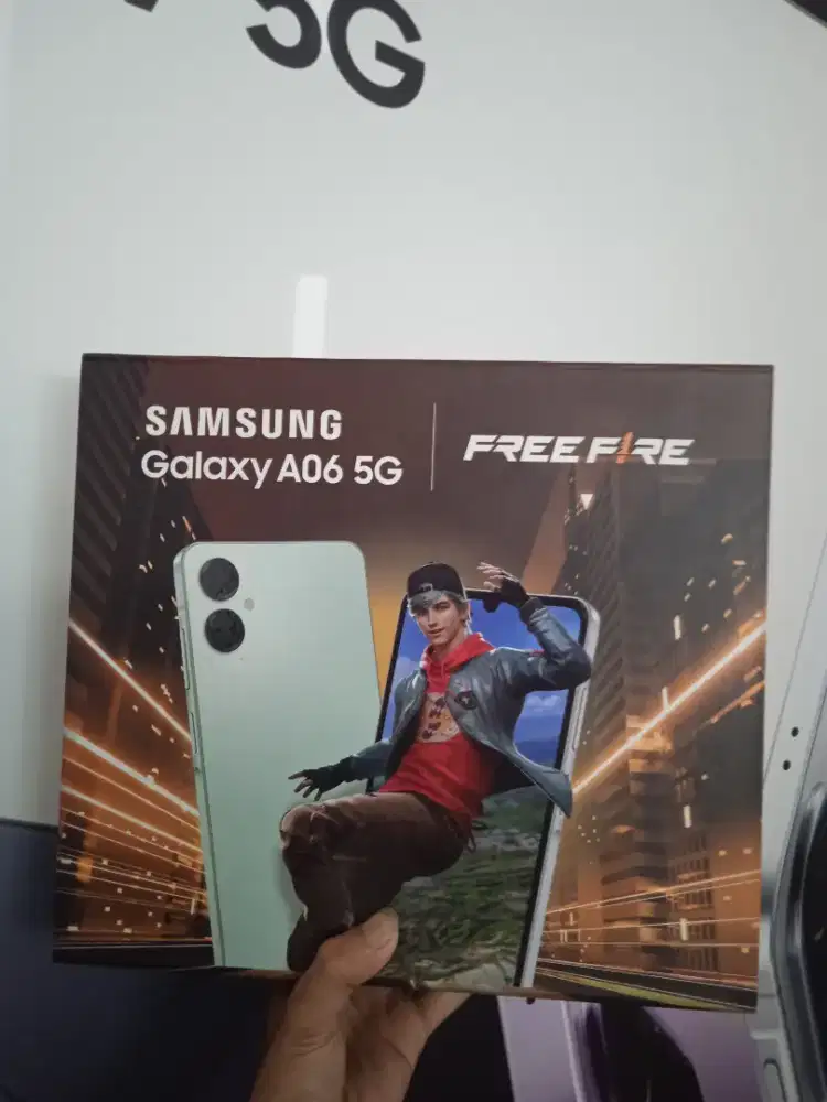 Redy Samsung galaxy A06 5G 6/128 NEW Garansi resmi 1thn