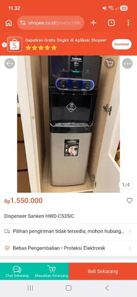 Preloved dispenser